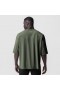 3d-Lite® 2.0 Lycra® 3/4-Sleeve Oversized Tee Olive "otwr" | Men ASRV Short Sleeves