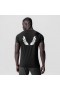 3d-Lite® 2.0 Lycra® Fitted Tee Black "brush Wings" | Men ASRV Short Sleeves
