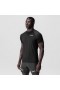 3d-Lite® 2.0 Lycra® Fitted Tee Black "brush Wings" | Men ASRV Short Sleeves