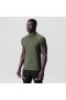 3d-Lite® 2.0 Lycra® Fitted Tee Olive "otwr" | Men ASRV Short Sleeves