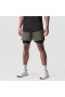 Aerosilver® 5" Liner Short Olive "white Wings"/black | Men ASRV Shorts