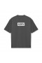 Aerosilver® Oversized Tee Space Grey "box Logo" | Men ASRV Short Sleeves