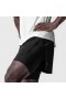 Aerotex™ 4" High Split Liner Short Black/black | Men ASRV Shorts