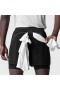 Aerotex™ 4" High Split Liner Short Black/black | Men ASRV Shorts