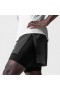 Aerotex™ 4" High Split Liner Short Space Grey | Men ASRV Shorts