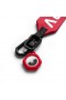 Airtag Lanyard Keychain Red | Men ASRV Jewelry & Hardware