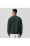 Dri-Core™ Oversized Crewneck Forest Green | Men ASRV Hoodies & Sweatshirts