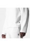 Micro-Terry Raw Hem Hoodie White | Men ASRV Hoodies & Sweatshirts