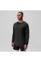 Nano-Mesh Training Long Sleeve Black "space Bracket" | Men ASRV Long Sleeves