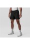 Ripstop 6" Perforated Short Black | Men ASRV Shorts