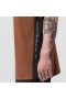 Supima® Mesh Panel Oversized Tee Rust | Men ASRV Short Sleeves
