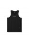 Supima® Mesh Panel Training Singlet Black "rp" | Men ASRV Tanks