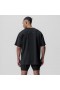 Supima® Oversized Tee Black | Men ASRV Short Sleeves