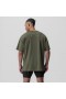 Supima® Oversized Tee Olive | Men ASRV Short Sleeves