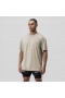 Supima® Oversized Tee Sand Smoke | Men ASRV Short Sleeves