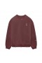 Tech Essential™ Distressed Crewneck Faded Crimson | Men ASRV Hoodies & Sweatshirts
