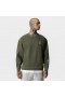 Tech Essential™ Distressed Crewneck Faded Olive | Men ASRV Hoodies & Sweatshirts