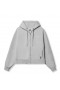Tech Essential™ Distressed Full Zip Hoodie Heather Grey | Men ASRV Hoodies & Sweatshirts