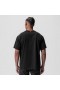 Tech Essential™ Relaxed Tee Black "space Bracket" | Men ASRV Short Sleeves