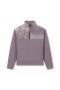 Tech-Terry™ Paneled Quarter Zip Moonscape "wave Dye" | Men ASRV Hoodies & Sweatshirts
