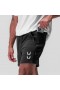 Tech-Terry™ Sidelock Sweat Short Black "stacked Wings" | Men ASRV Shorts