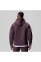 Tech-Terry™ Weather-Ready Training Hoodie Deep Purple "asrv" | Men ASRV Hoodies & Sweatshirts