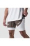 Tetra-Lite® 5" Liner Short Deep Taupe "bracket"/white | Men ASRV Shorts