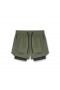 Tetra-Lite® 5" Liner Short Olive "bracket"/black | Men ASRV Shorts