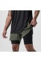 Tetra-Lite® 5" Liner Short Olive "bracket"/black | Men ASRV Shorts