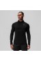 Thermal Training Quarter Zip Black "cyber" | Men ASRV Long Sleeves