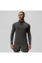 Thermal Training Quarter Zip Space Grey "cyber" | Men ASRV Long Sleeves