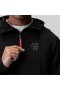 Training Hoodie Black "cyber" | Men ASRV Hoodies & Sweatshirts