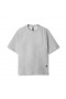 Waffle Knit Oversized Tee Heather Grey | Men ASRV Short Sleeves