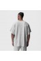 Waffle Knit Oversized Tee Heather Grey | Men ASRV Short Sleeves