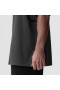 Waffle Knit Oversized Tee Space Grey | Men ASRV Short Sleeves