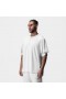 Waffle Knit Oversized Tee White | Men ASRV Short Sleeves