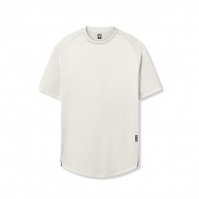 Aerosilver® Established Tee Ivory Cream | Men ASRV Short Sleeves