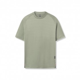 Aerosilver® Fitted Tee Sage | Men ASRV Short Sleeves