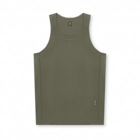Aerosilver® Training Singlet Olive | Men ASRV Tanks