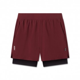 Aerotex™ Bonded 7" Liner Short Crimson | Men ASRV Shorts