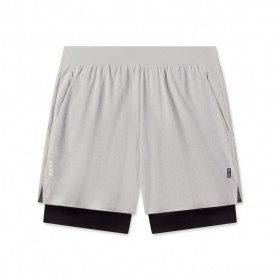 Aerotex™ Bonded 7" Liner Short Slate Grey | Men ASRV Shorts