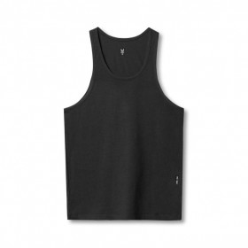 Cottonplus™ Standard Slim Tank Black | Men ASRV Tanks