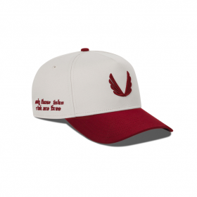 New Era® 9forty® A-Frame Hat Stone/crimson Two Tone | Men ASRV Hats & Headwear