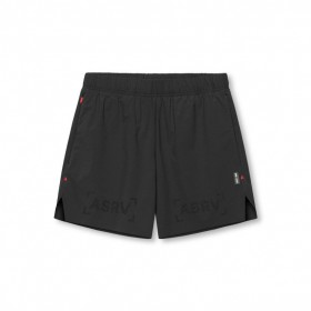 Ripstop 6" Perforated Short Black | Men ASRV Shorts