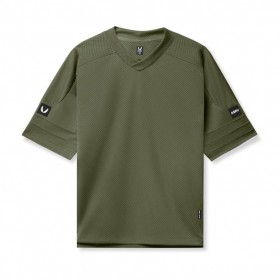 Silverplus™ Mesh Oversized Jersey Olive | Men ASRV Short Sleeves