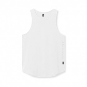 Supima® Extended Tank Top White | Men ASRV Tanks