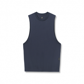 Supima® Muscle Tank Navy | Men ASRV Tanks