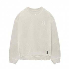 Tech Essential™ Distressed Crewneck Faded Stone | Men ASRV Hoodies & Sweatshirts