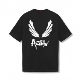 Tech Essential™ Relaxed Tee Black "brush Wings/asrv" | Men ASRV Short Sleeves