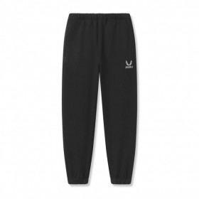 Tech-Terry™ Oversized Sweats Black "emblem" | Men ASRV Joggers & Pants